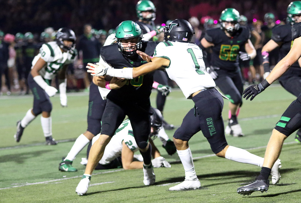 West Linn Tigard football Oregon October 14 2022 Dan Brood 53